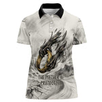 Nekhbet Egyptian Women Polo Shirt Vulture Goddess Mother of Protection Wings Claws Desert