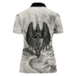Nekhbet Egyptian Women Polo Shirt Vulture Goddess Mother of Protection Wings Claws Desert