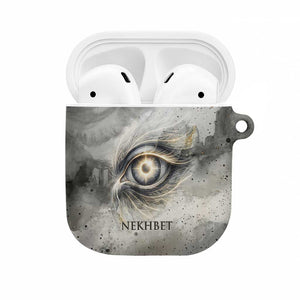 Nekhbet AirPods Case Vulture Goddess Eye of Protection Sovereign of Upper Egypt