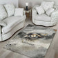 Nekhbet Area Rug Vulture Goddess Eye of Protection Sovereign of Upper Egypt
