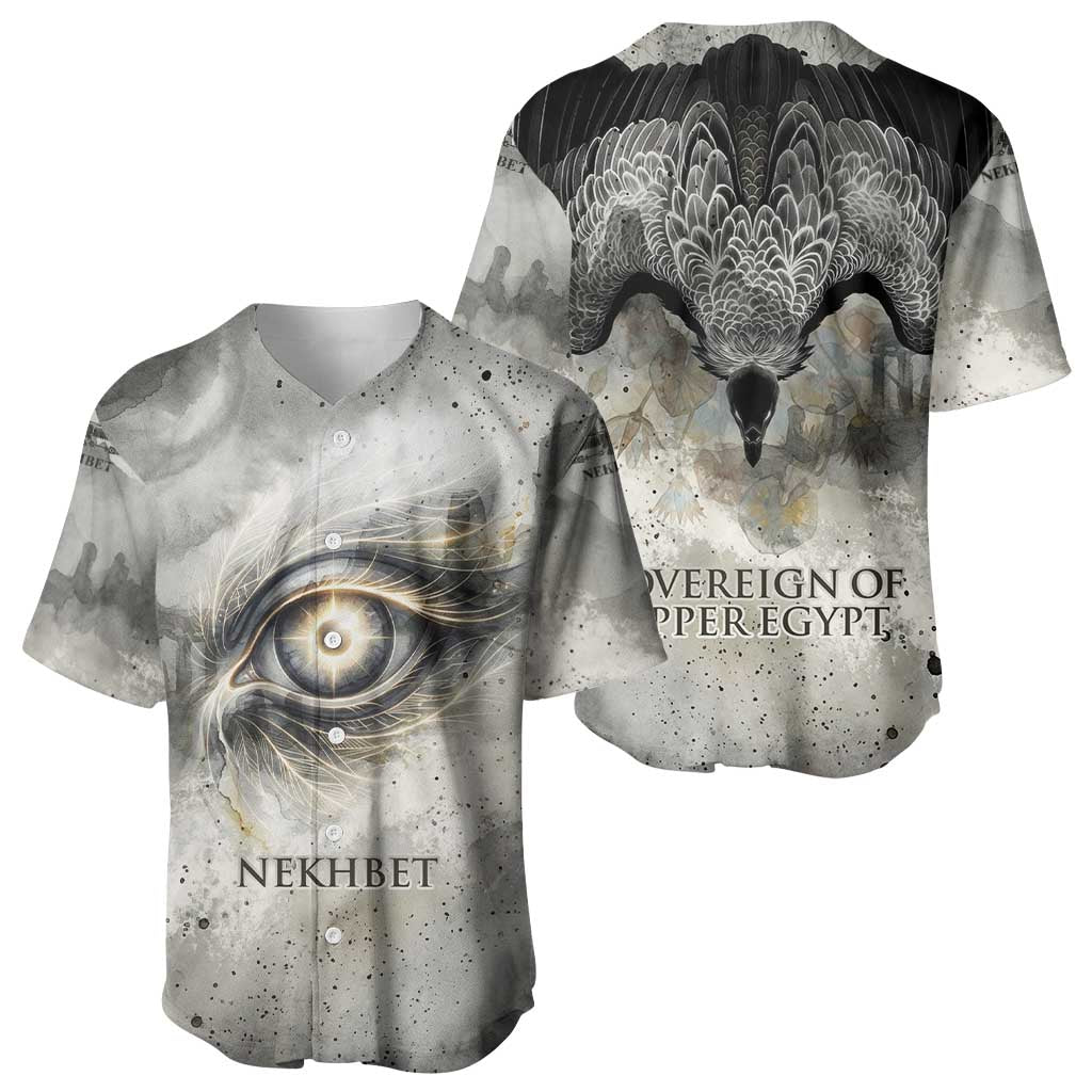 Nekhbet Baseball Jersey Vulture Goddess Eye of Protection Sovereign of Upper Egypt