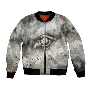 Nekhbet Bomber Jacket Vulture Goddess Eye of Protection Sovereign of Upper Egypt