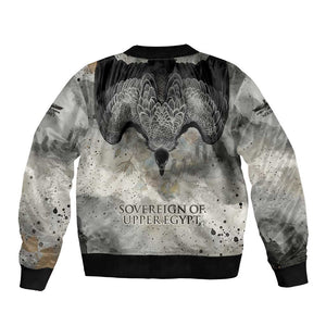 Nekhbet Bomber Jacket Vulture Goddess Eye of Protection Sovereign of Upper Egypt