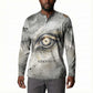 Nekhbet Button Sweatshirt Vulture Goddess Eye of Protection Sovereign of Upper Egypt