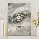 Nekhbet Canvas Wall Art Vulture Goddess Eye of Protection Sovereign of Upper Egypt