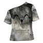 Nekhbet Cross Shoulder Shirt Vulture Goddess Eye of Protection Sovereign of Upper Egypt