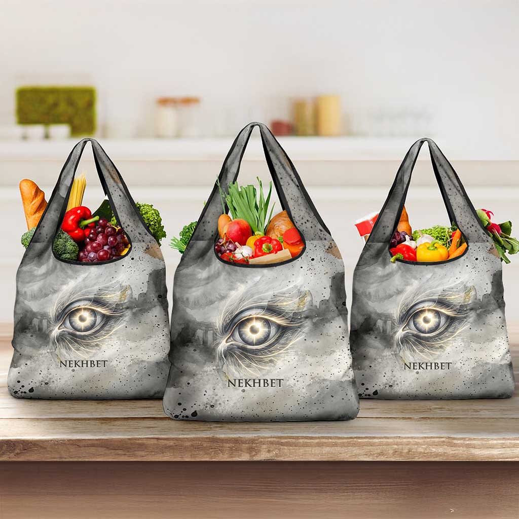 Nekhbet Grocery Bag Vulture Goddess Eye of Protection Sovereign of Upper Egypt