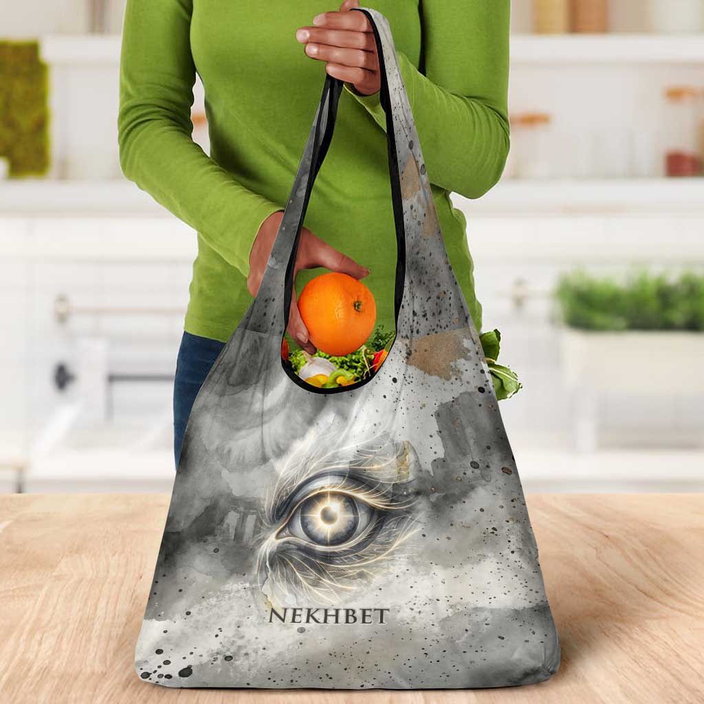 Nekhbet Grocery Bag Vulture Goddess Eye of Protection Sovereign of Upper Egypt