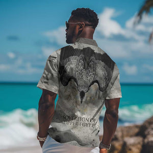 Nekhbet Hawaiian Shirt Vulture Goddess Eye of Protection Sovereign of Upper Egypt