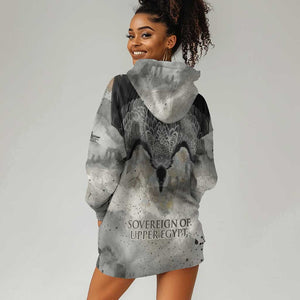 Nekhbet Hoodie Dress Vulture Goddess Eye of Protection Sovereign of Upper Egypt