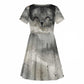Nekhbet Kid Short Sleeve Dress Vulture Goddess Eye of Protection Sovereign of Upper Egypt