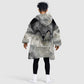 Nekhbet Kid Wearable Blanket Hoodie Vulture Goddess Eye of Protection Sovereign of Upper Egypt