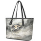 Nekhbet Leather Tote Bag Vulture Goddess Eye of Protection Sovereign of Upper Egypt