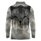 Nekhbet Long Sleeve Polo Shirt Vulture Goddess Eye of Protection Sovereign of Upper Egypt