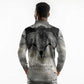 Nekhbet Long Sleeve Polo Shirt Vulture Goddess Eye of Protection Sovereign of Upper Egypt