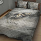 Nekhbet Quilt Bed Set Vulture Goddess Eye of Protection Sovereign of Upper Egypt