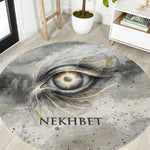 Nekhbet Round Carpet Vulture Goddess Eye of Protection Sovereign of Upper Egypt