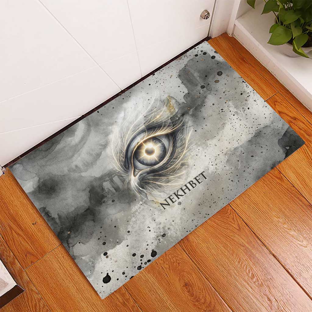 Nekhbet Rubber Doormat Vulture Goddess Eye of Protection Sovereign of Upper Egypt