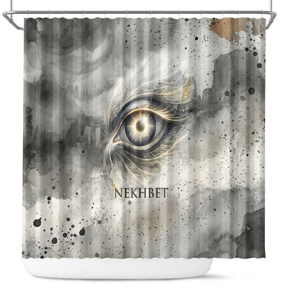 Nekhbet Shower Curtain Vulture Goddess Eye of Protection Sovereign of Upper Egypt