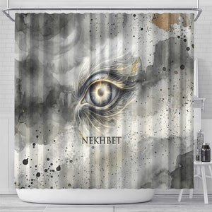 Nekhbet Shower Curtain Vulture Goddess Eye of Protection Sovereign of Upper Egypt