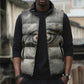 Nekhbet Sleeveless Puffer Jacket Vulture Goddess Eye of Protection Sovereign of Upper Egypt