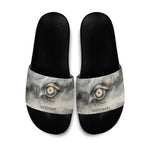 Nekhbet Slide Sandals Vulture Goddess Eye of Protection Sovereign of Upper Egypt
