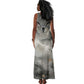 Nekhbet Tank Maxi Dress Vulture Goddess Eye of Protection Sovereign of Upper Egypt