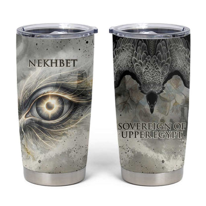 Nekhbet Tumbler Cup Vulture Goddess Eye of Protection Sovereign of Upper Egypt