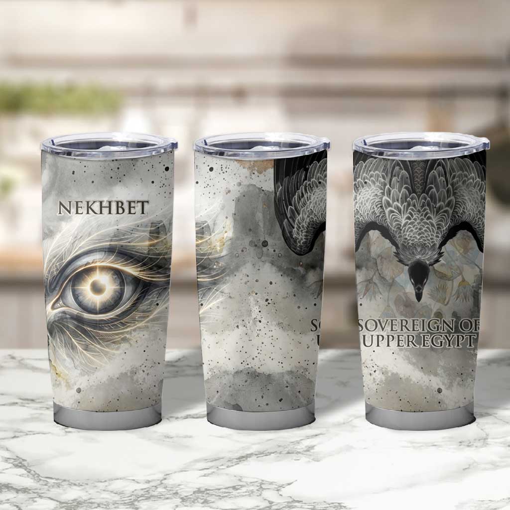 Nekhbet Tumbler Cup Vulture Goddess Eye of Protection Sovereign of Upper Egypt