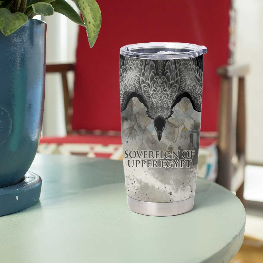 Nekhbet Tumbler Cup Vulture Goddess Eye of Protection Sovereign of Upper Egypt