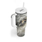 Nekhbet Tumbler With Handle Vulture Goddess Eye of Protection Sovereign of Upper Egypt