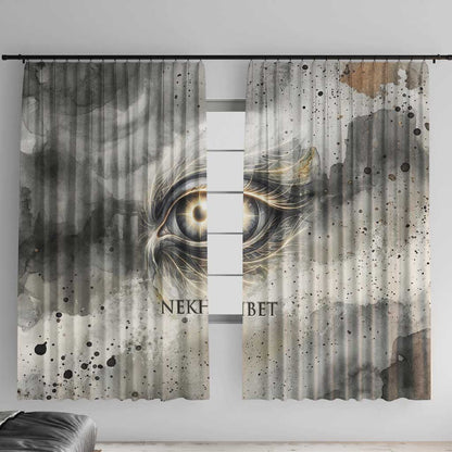 Nekhbet Window Curtain Vulture Goddess Eye of Protection Sovereign of Upper Egypt