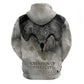 Nekhbet Zip Hoodie Vulture Goddess Eye of Protection Sovereign of Upper Egypt