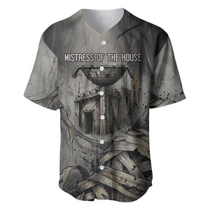 Nephthys Baseball Jersey Mistress of the House Egyptian Goddess Wings