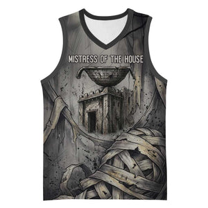 Nephthys Basketball Jersey Mistress of the House Egyptian Goddess Wings