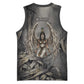 Nephthys Basketball Jersey Mistress of the House Egyptian Goddess Wings