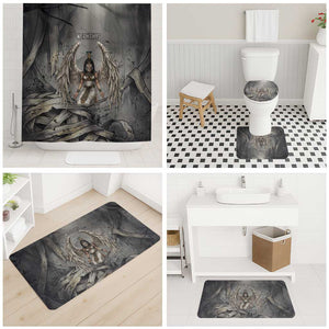 Nephthys Bathroom Set Mistress of the House Egyptian Goddess Wings