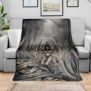 Nephthys Blanket Mistress of the House Egyptian Goddess Wings