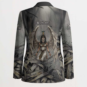Nephthys Blazer Mistress of the House Egyptian Goddess Wings