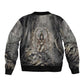 Nephthys Bomber Jacket Mistress of the House Egyptian Goddess Wings