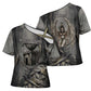 Nephthys Cross Shoulder Shirt Mistress of the House Egyptian Goddess Wings
