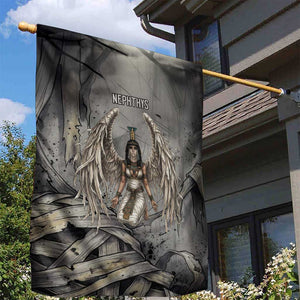 Nephthys Garden Flag Mistress of the House Egyptian Goddess Wings