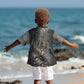 Nephthys Kid Hawaiian Shirt Mistress of the House Egyptian Goddess Wings