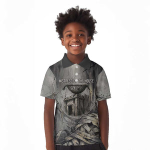 Nephthys Kid Polo Shirt Mistress of the House Egyptian Goddess Wings