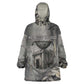 Nephthys Kid Wearable Blanket Hoodie Mistress of the House Egyptian Goddess Wings