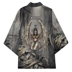 Nephthys Kimono Mistress of the House Egyptian Goddess Wings