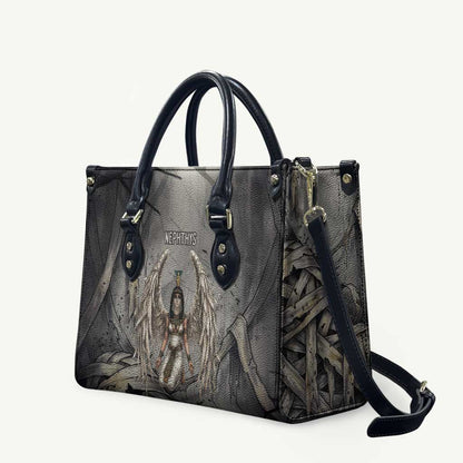 Nephthys Leather Bag Mistress of the House Egyptian Goddess Wings