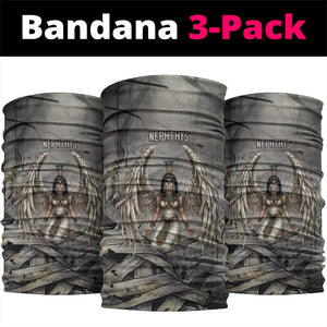 Nephthys Neck Gaiter Mistress of the House Egyptian Goddess Wings