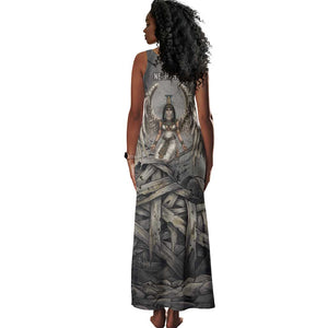 Nephthys Tank Maxi Dress Mistress of the House Egyptian Goddess Wings