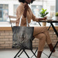 Nephthys Tote Bag Mistress of the House Egyptian Goddess Wings